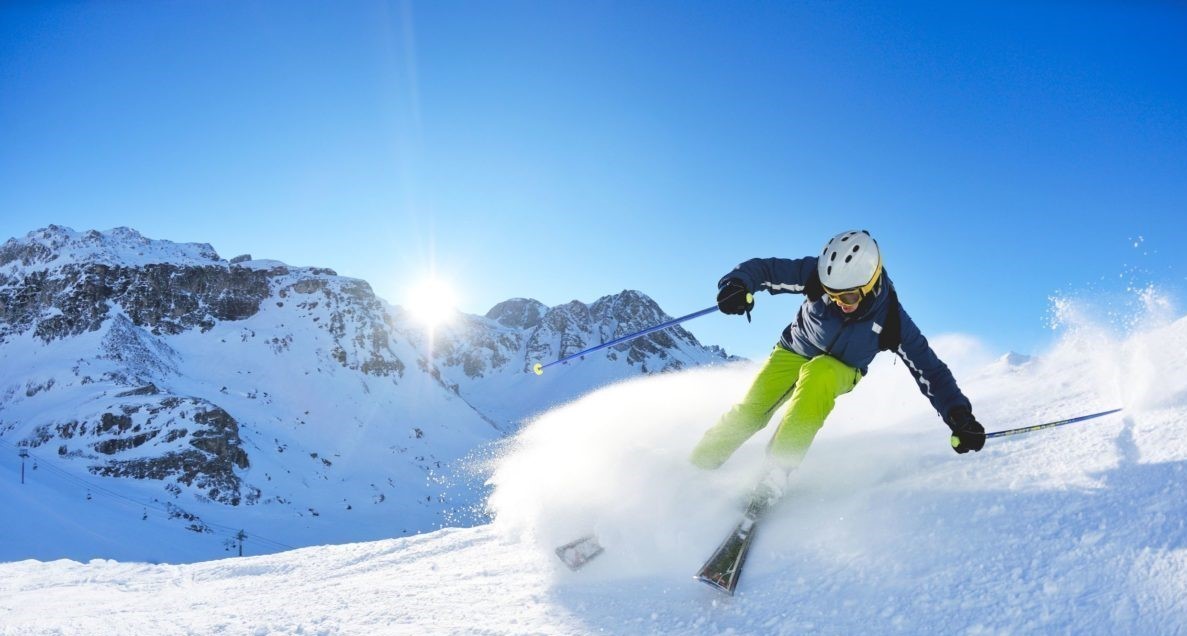 skiing in paris